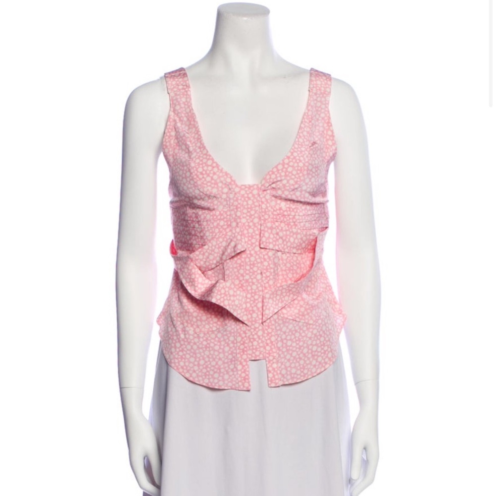 Balenciaga silk top, size US4